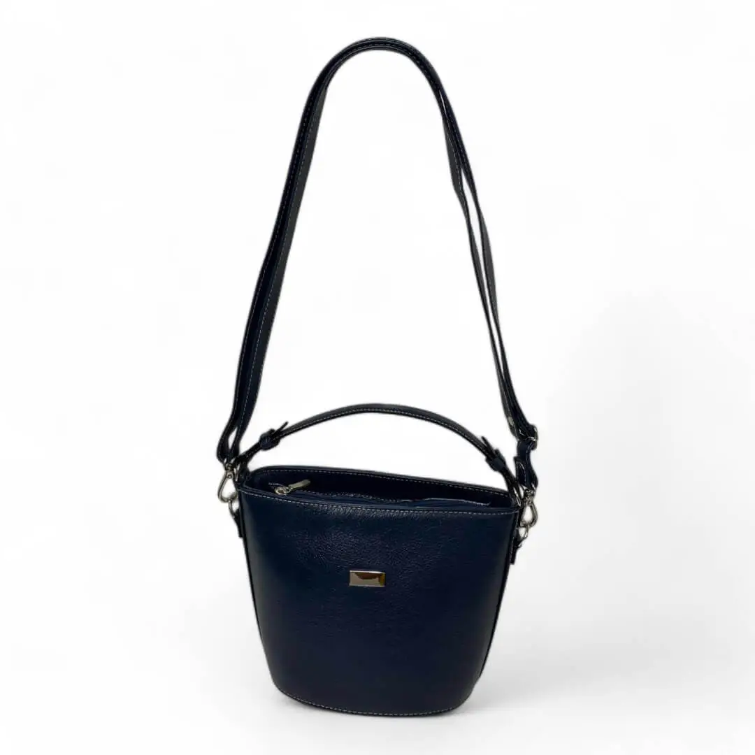 Bolsa Couro Legitimo Feminina Transversal Ombro Duas Alças - Imagem 17