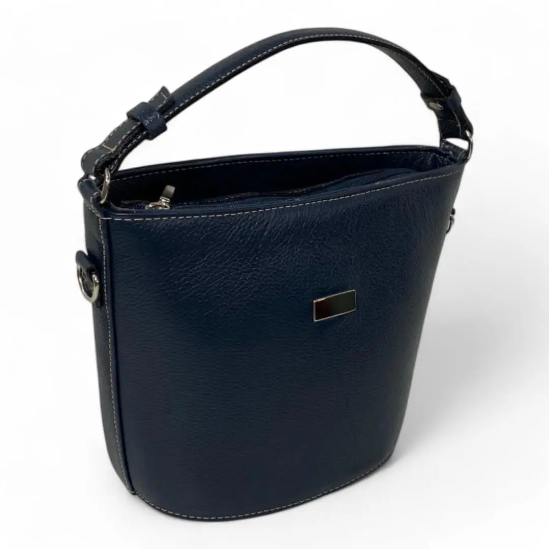 Bolsa Couro Legitimo Feminina Transversal Ombro Duas Alças - Imagem 21