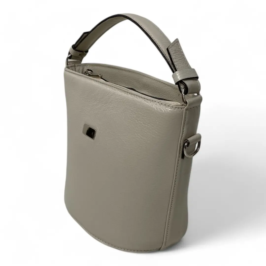 Bolsa Couro Legitimo Feminina Transversal Ombro Duas Alças - Imagem 10