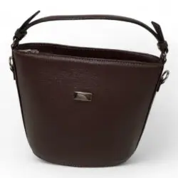 Bolsa Couro Legitimo Feminina Transversal Ombro Duas Alças
