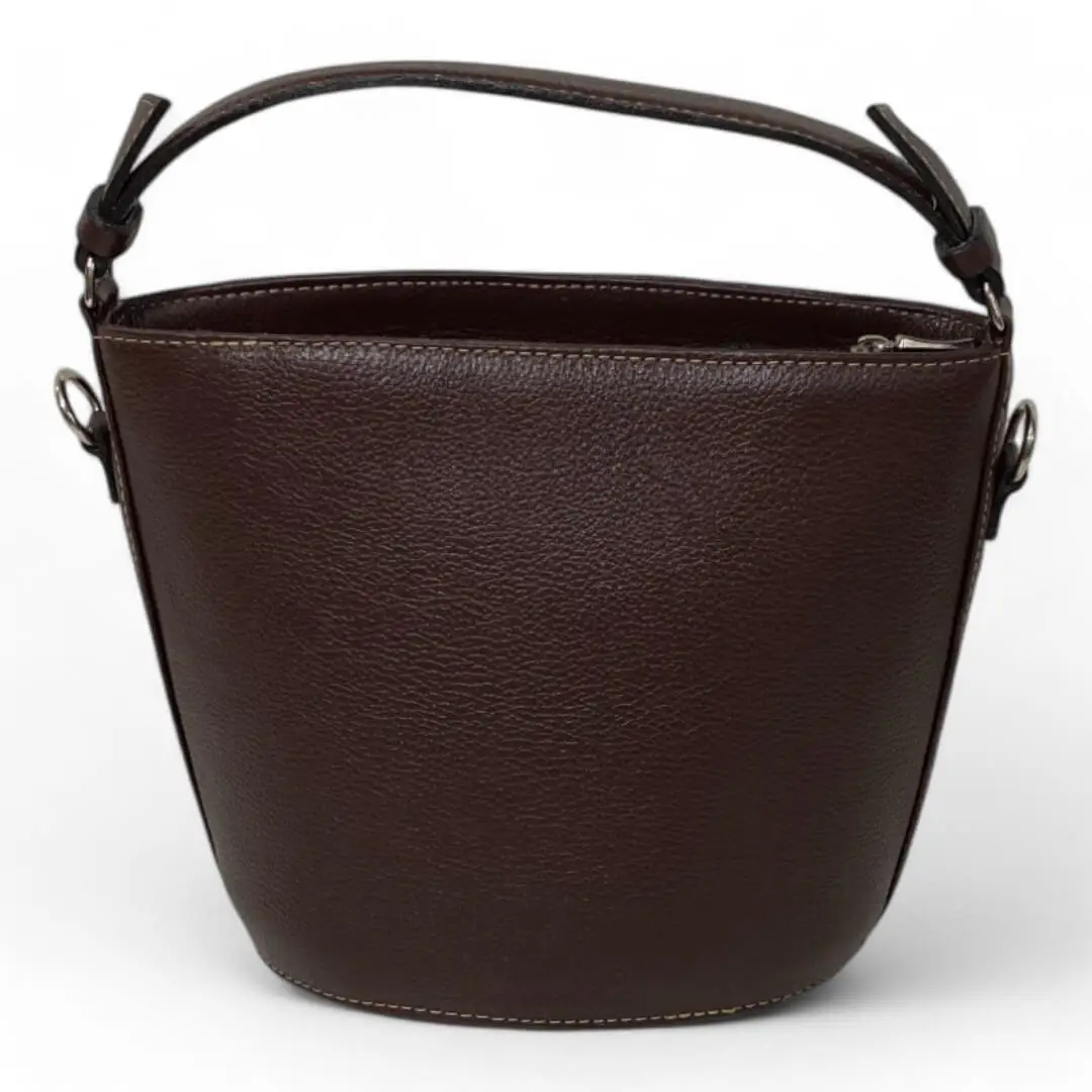 Bolsa Couro Legitimo Feminina Transversal Ombro Duas Alças - Imagem 28