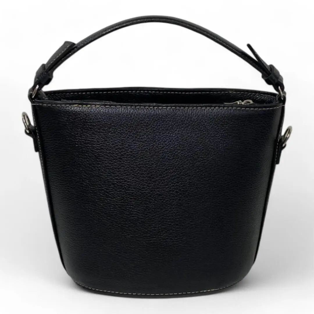 Bolsa Couro Legitimo Feminina Transversal Ombro Duas Alças - Imagem 44