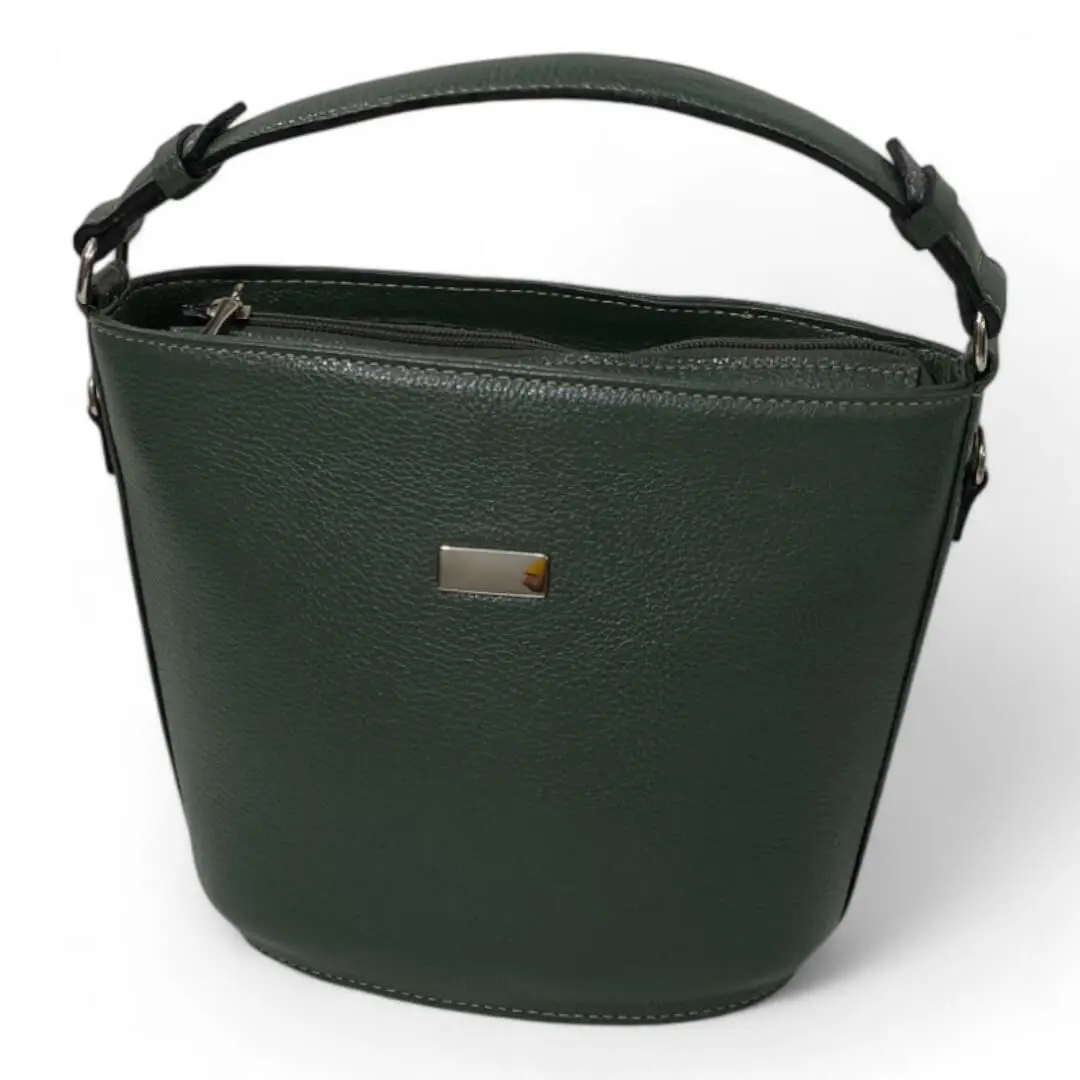 Bolsa Couro Legitimo Feminina Transversal Ombro Duas Alças - Imagem 33