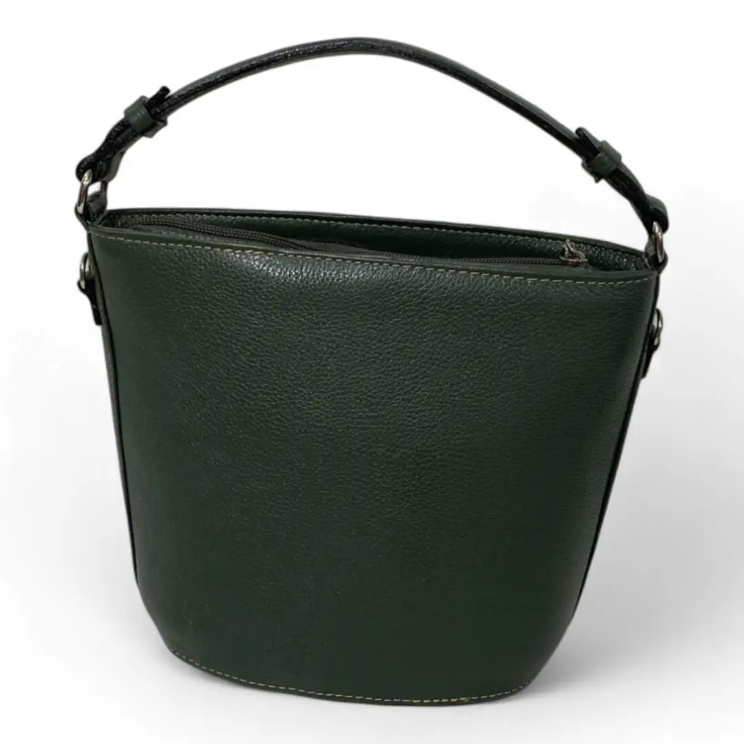 Bolsa Couro Legitimo Feminina Transversal Ombro Duas Alças - Imagem 34