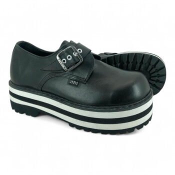 Sapato em Couro Bovino Sapaturno Cano Curto Fivela Ref118
