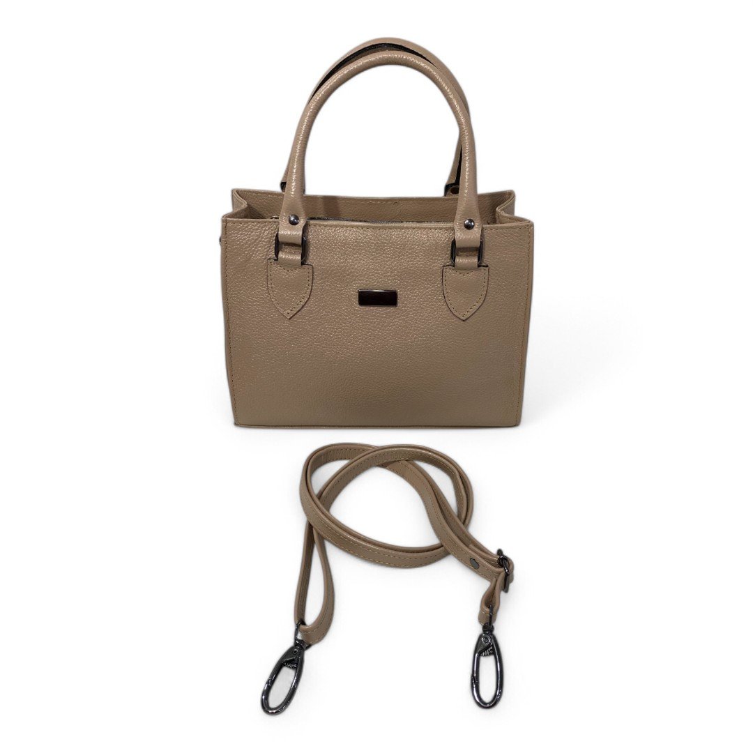 Bolsa Couro Legitimo Feminina Transversal Ombro Duas Alças Bau - Imagem 52