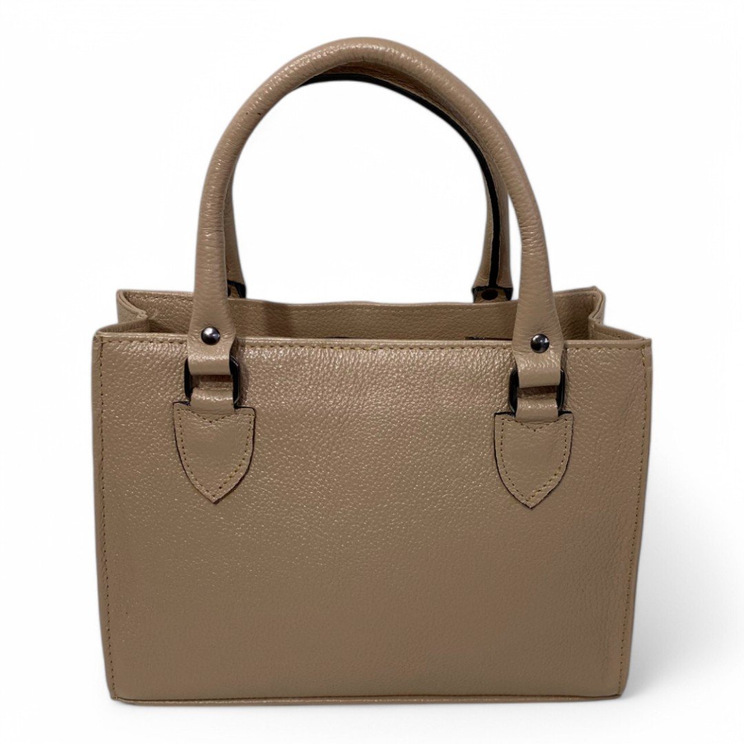 Bolsa Couro Legitimo Feminina Transversal Ombro Duas Alças Bau - Imagem 50