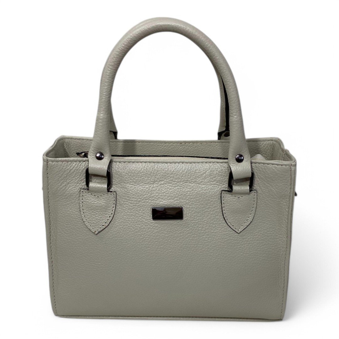 Bolsa Couro Legitimo Feminina Transversal Ombro Duas Alças Bau - Imagem 48