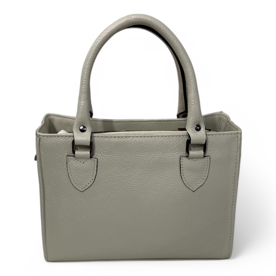 Bolsa Couro Legitimo Feminina Transversal Ombro Duas Alças Bau - Imagem 47