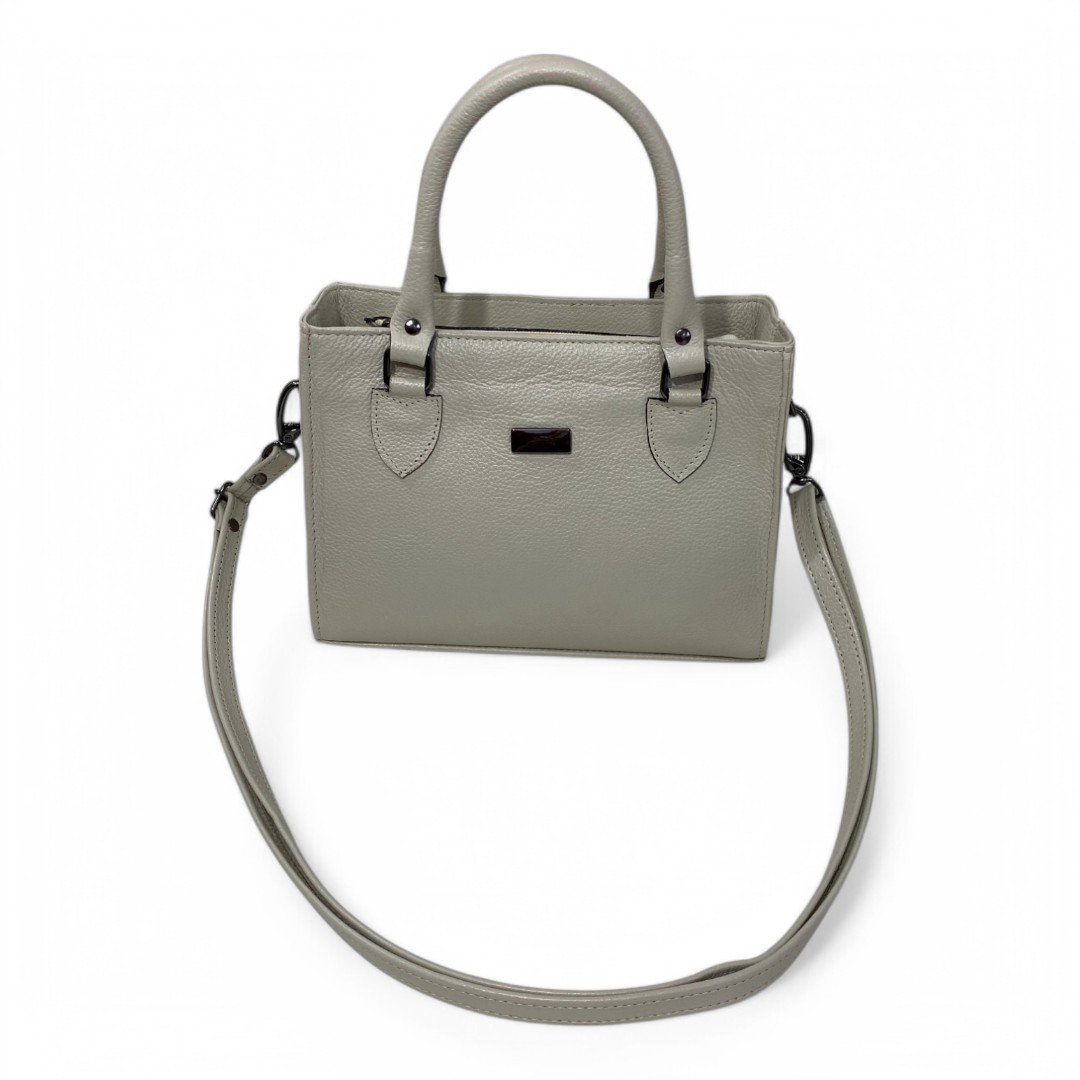 Bolsa Couro Legitimo Feminina Transversal Ombro Duas Alças Bau - Imagem 45