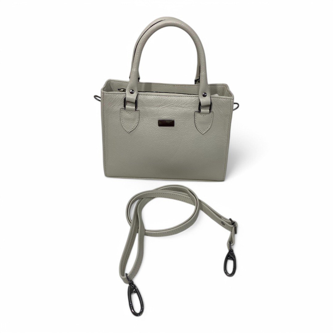 Bolsa Couro Legitimo Feminina Transversal Ombro Duas Alças Bau - Imagem 43