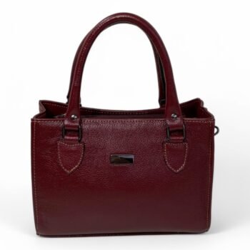 Bolsa Couro Legitimo Feminina Transversal Ombro Duas Alças Bau - Image 17