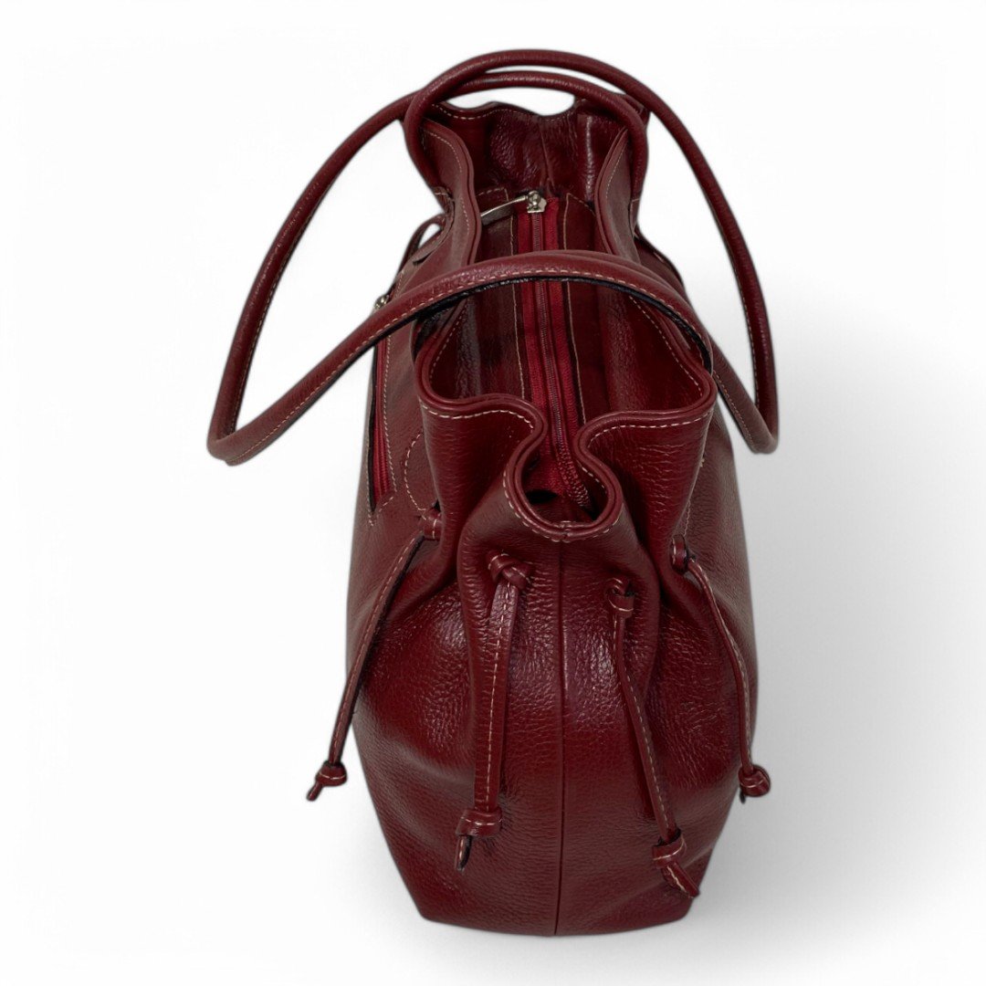 Bolsa Couro Legítimo Feminina Ombro Nozinho - Imagem 4