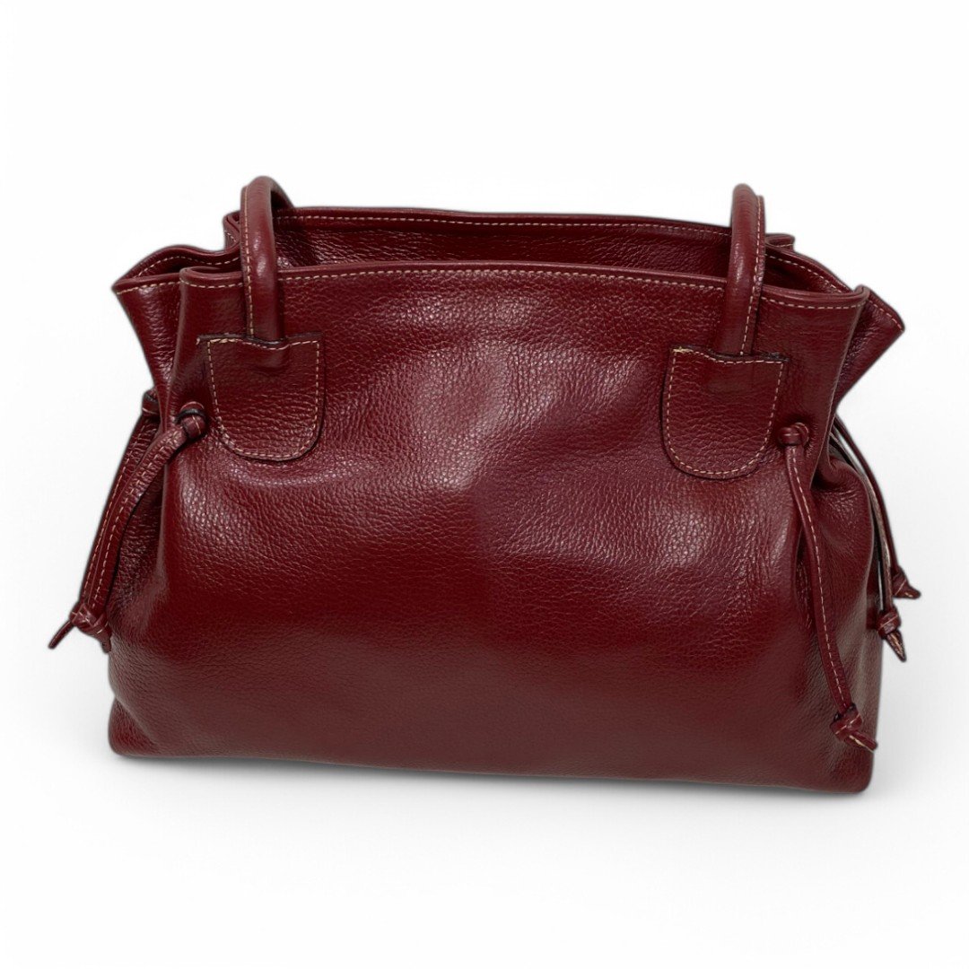 Bolsa Couro Legítimo Feminina Ombro Nozinho - Imagem 3