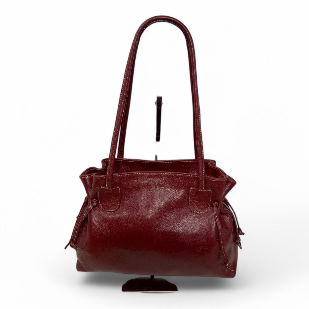 Bolsa Couro Legítimo Feminina Ombro Nozinho - Imagem 2