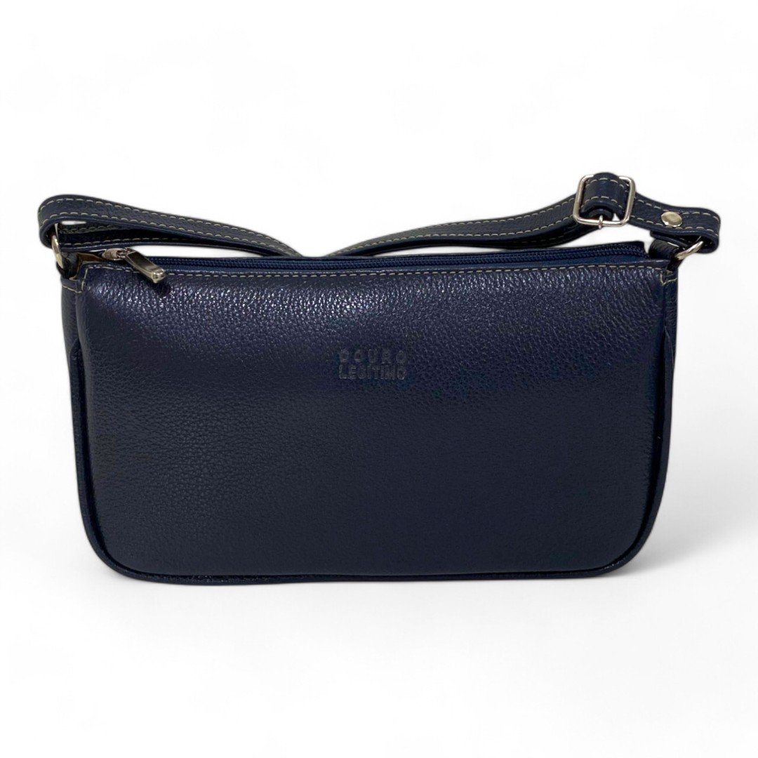 Bolsa Feminina Couro Legítimo Pequena Lisa Clutch Tiracolo - Imagem 34