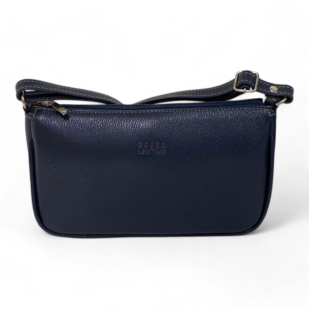 Bolsa Feminina Couro Legítimo Pequena Lisa Clutch Tiracolo - Imagem 33