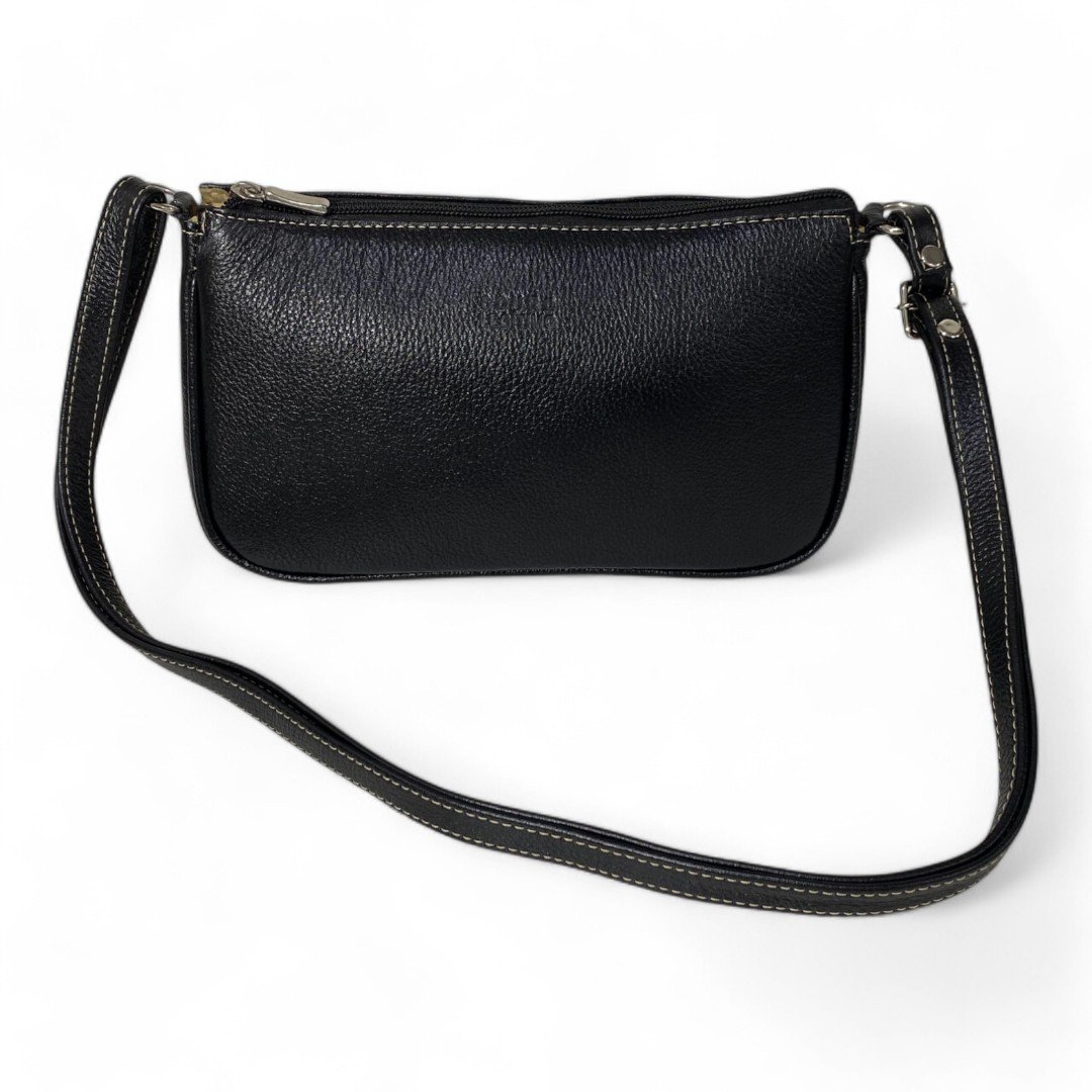 Bolsa Feminina Couro Legítimo Pequena Lisa Clutch Tiracolo - Imagem 42