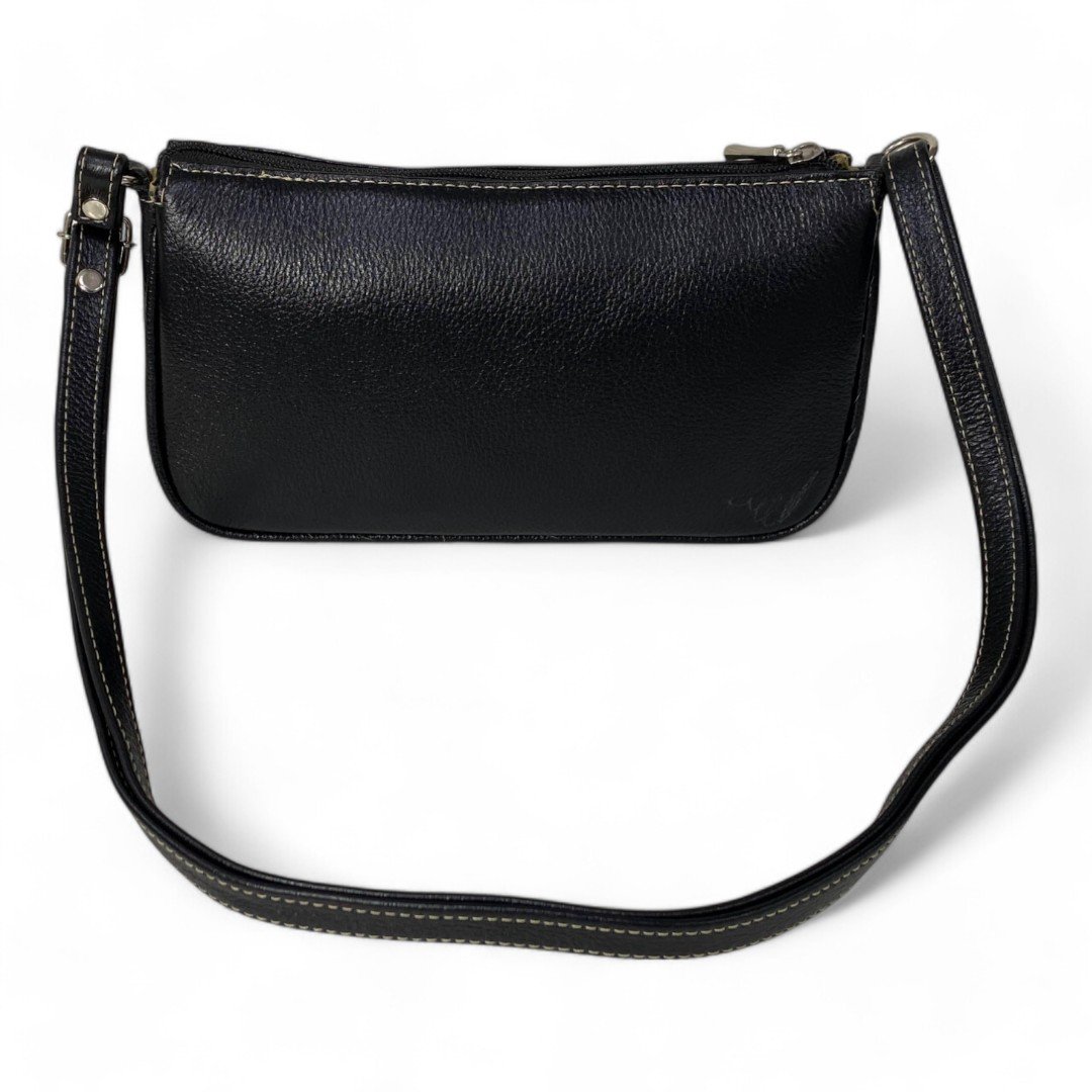 Bolsa Feminina Couro Legítimo Pequena Lisa Clutch Tiracolo - Imagem 45