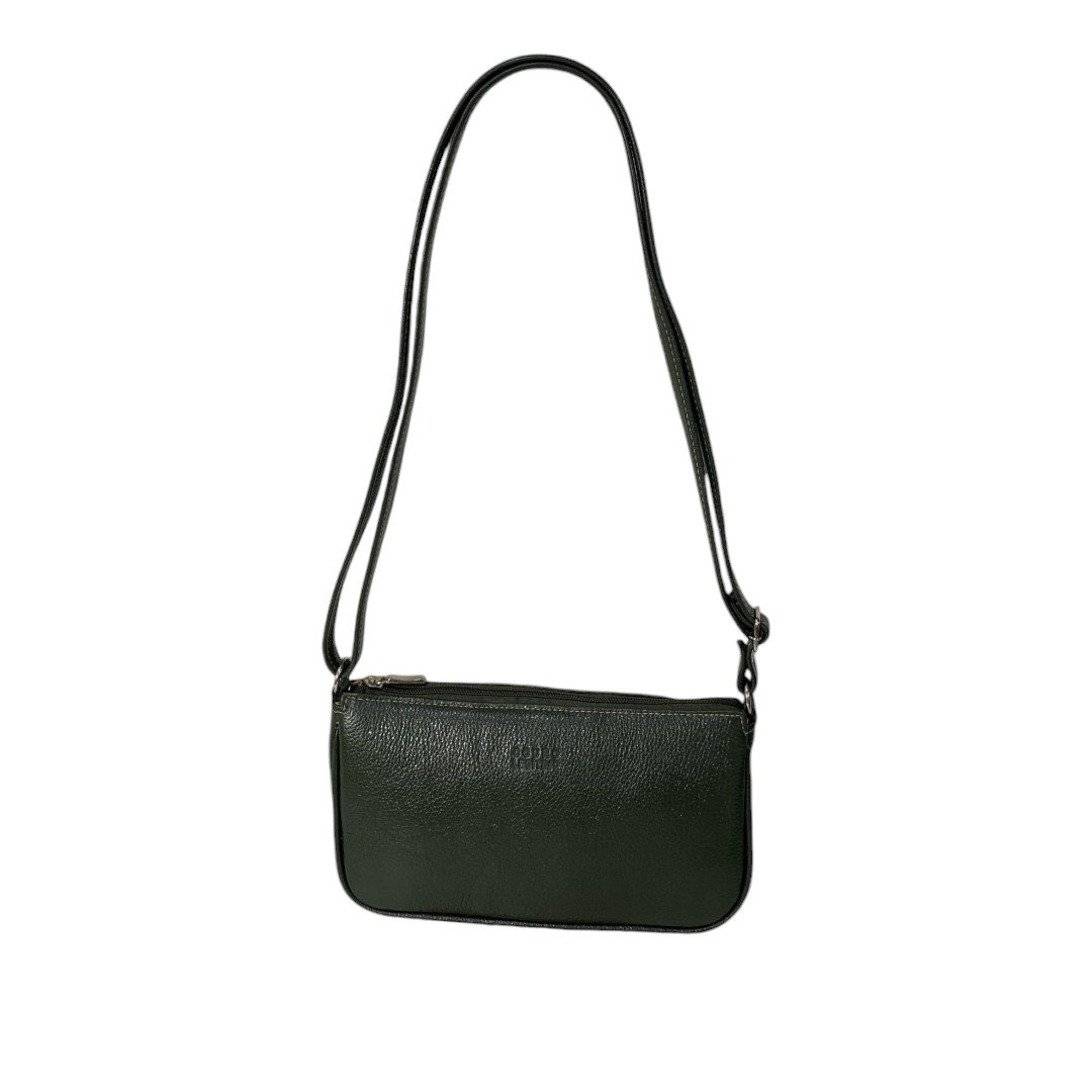 Bolsa Feminina Couro Legítimo Pequena Lisa Clutch Tiracolo - Imagem 16