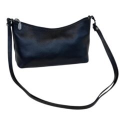 Bolsa Couro Legítimo Feminina Transversal Festa Social