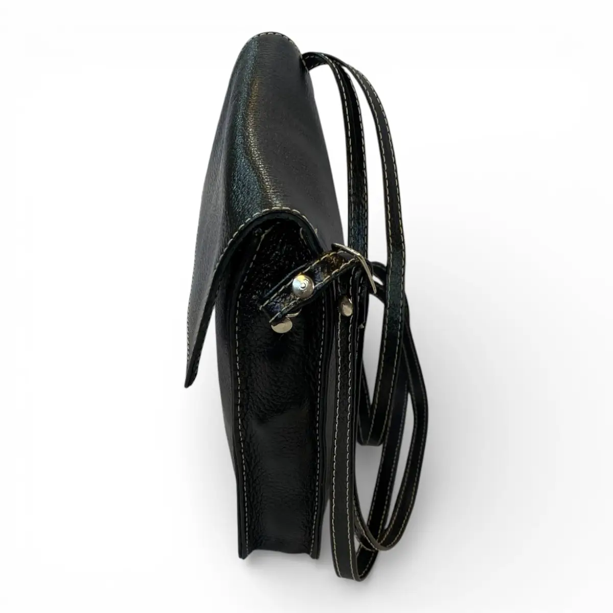 Bolsa Couro Transversal Feminina Tampa Porta Celular - Imagem 18