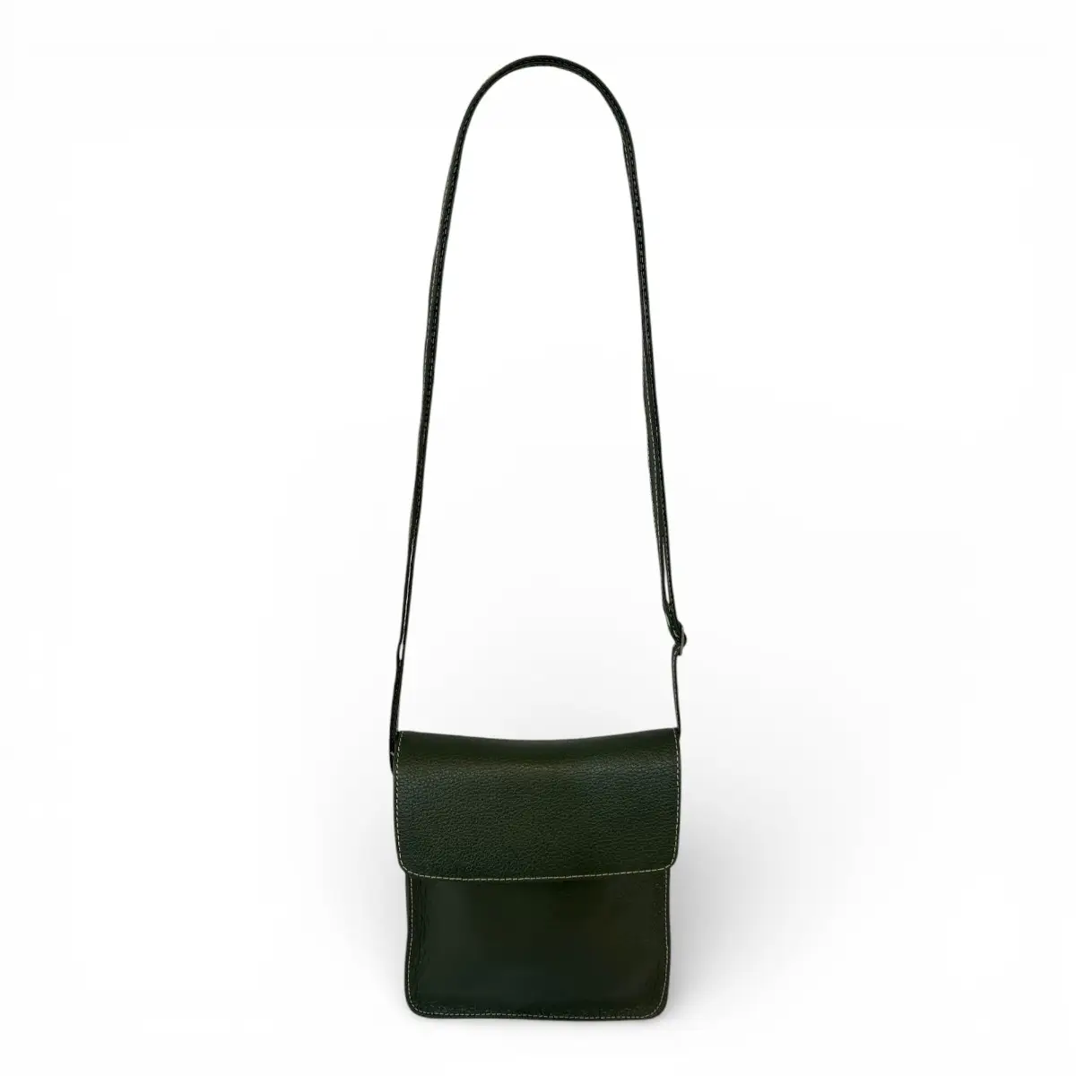 Bolsa Couro Transversal Feminina Tampa Porta Celular - Imagem 13