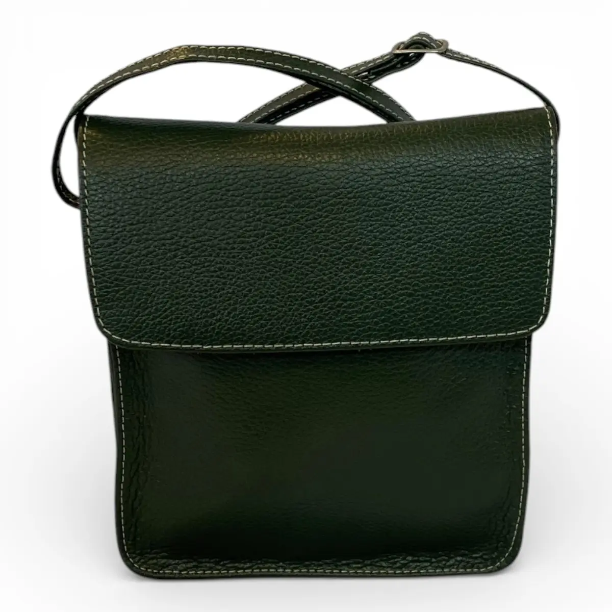 Bolsa Couro Transversal Feminina Tampa Porta Celular - Imagem 11