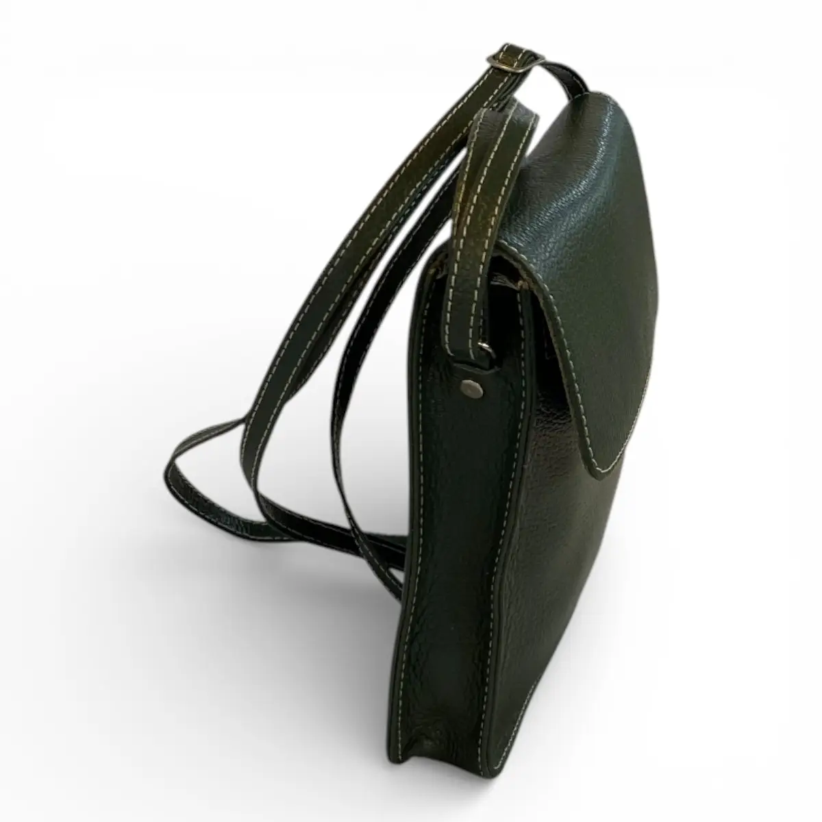 Bolsa Couro Transversal Feminina Tampa Porta Celular - Imagem 9