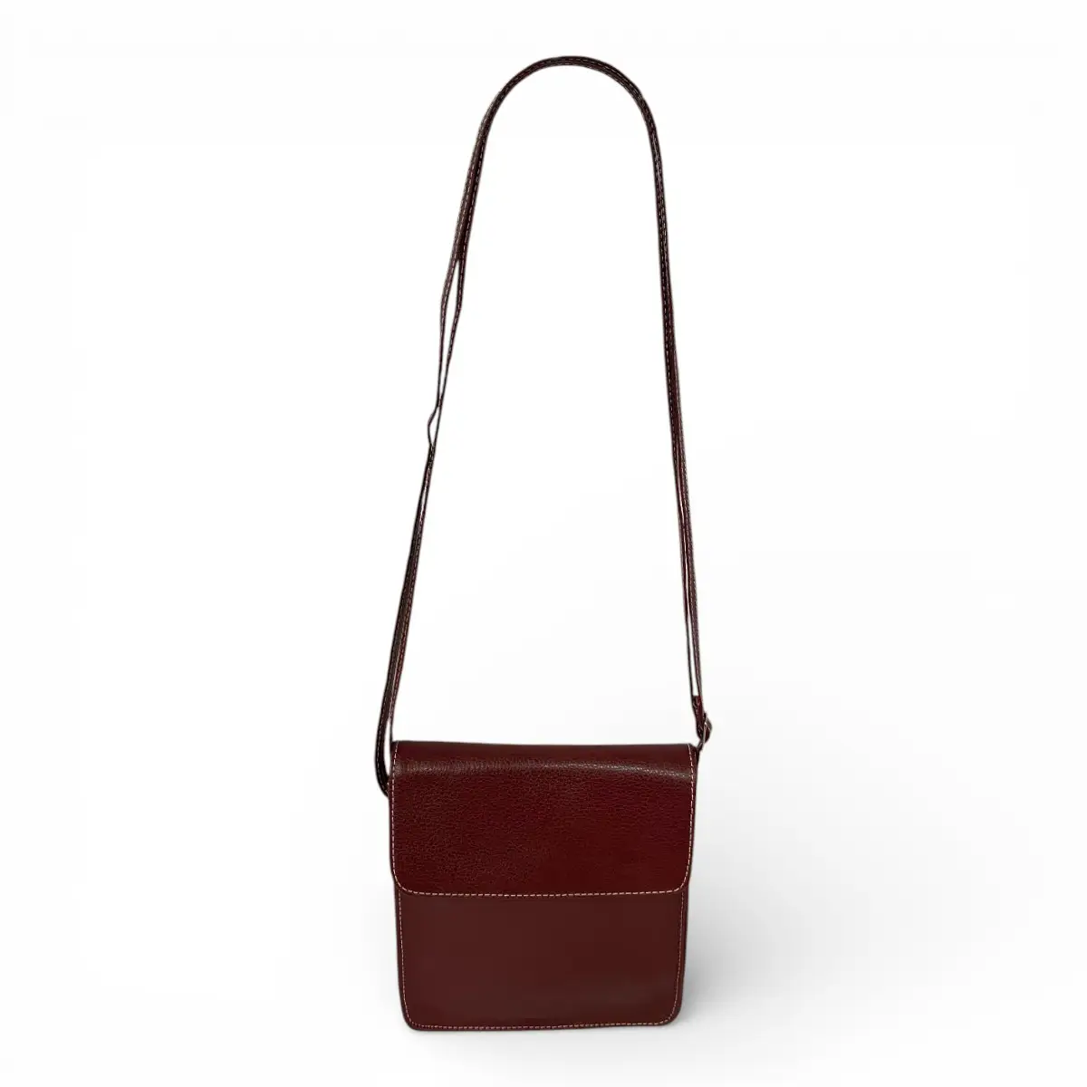 Bolsa Couro Transversal Feminina Tampa Porta Celular - Imagem 7