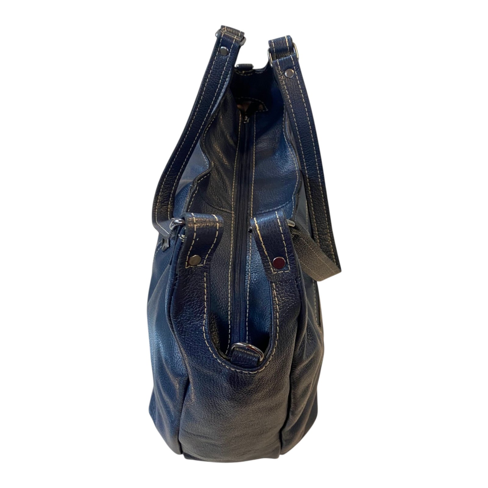Bolsa Feminina Hobo Couro Legítimo Ombro E Transversal Luxo - Imagem 9