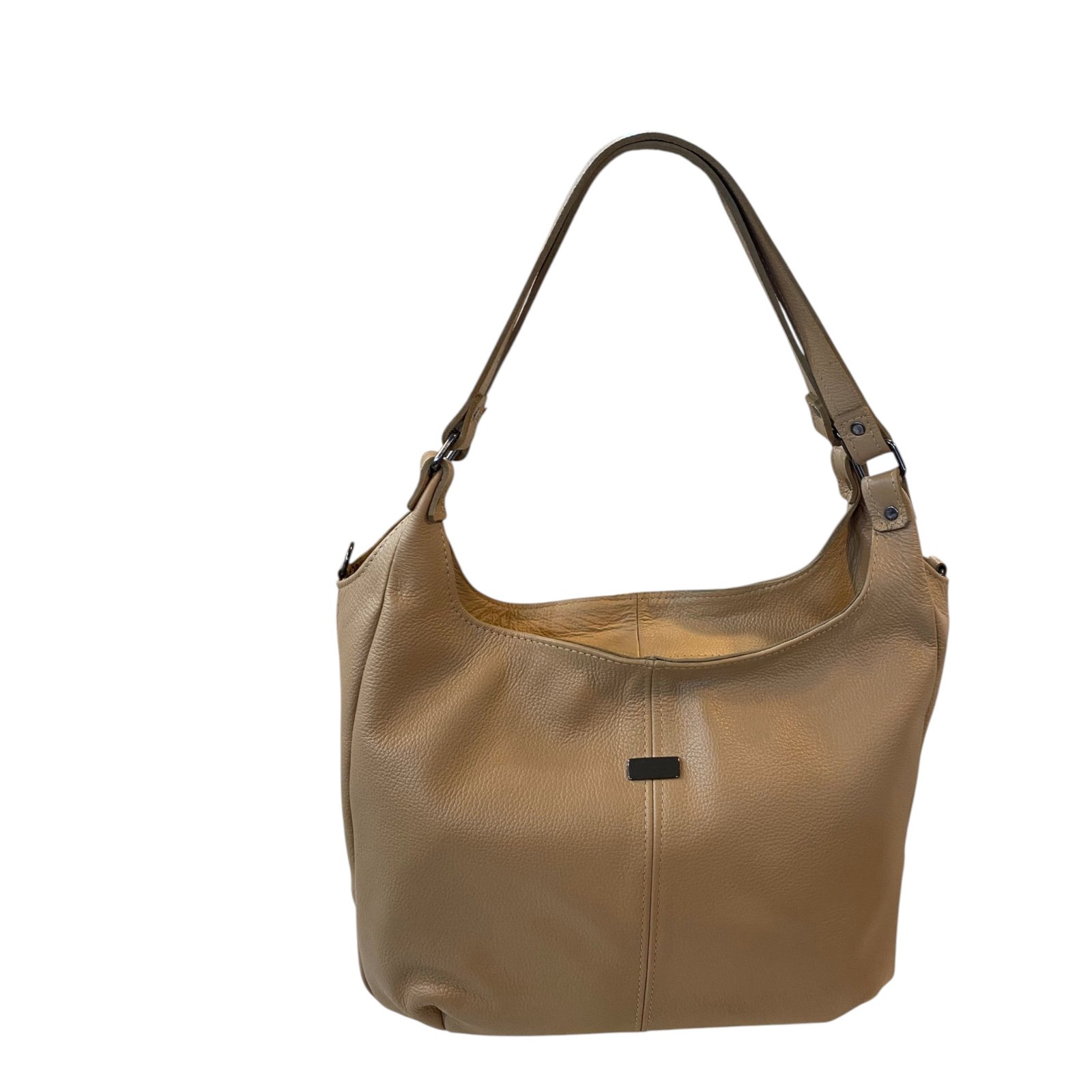 Bolsa Feminina Hobo Couro Legítimo Ombro E Transversal Luxo - Imagem 65