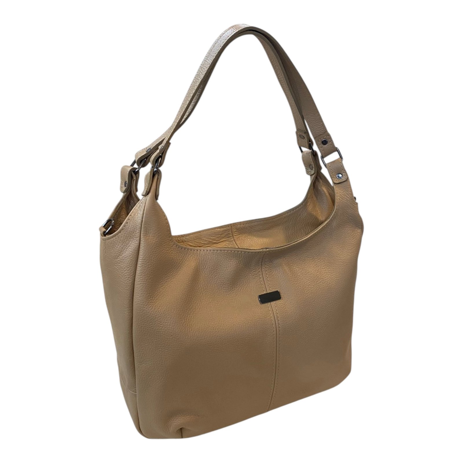 Bolsa Feminina Hobo Couro Legítimo Ombro E Transversal Luxo - Imagem 62