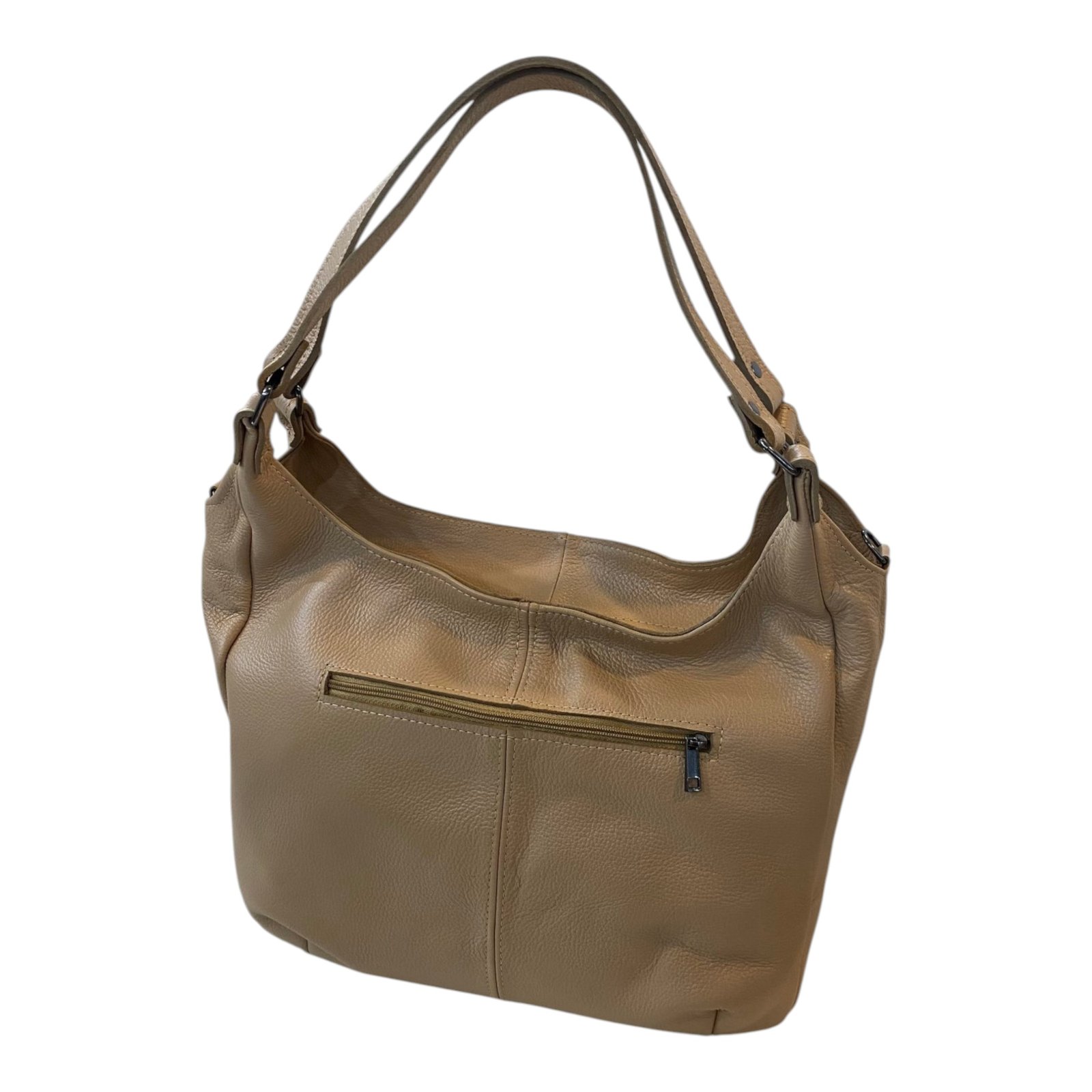 Bolsa Feminina Hobo Couro Legítimo Ombro E Transversal Luxo - Imagem 60