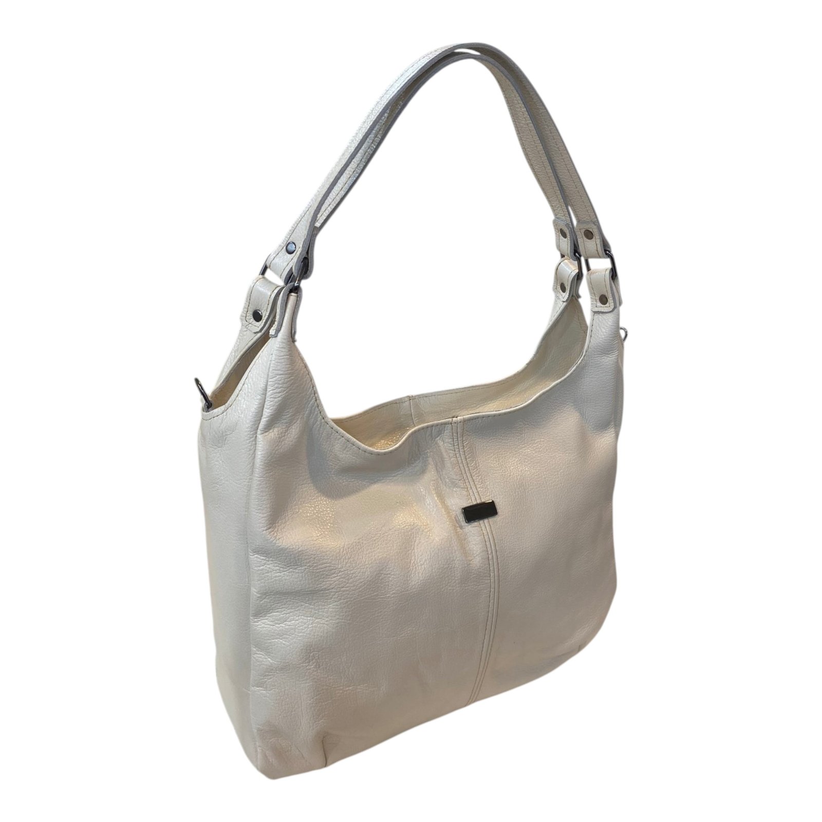 Bolsa Feminina Hobo Couro Legítimo Ombro E Transversal Luxo - Imagem 56