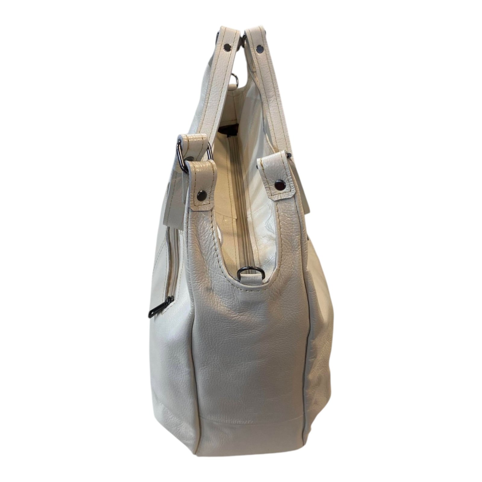 Bolsa Feminina Hobo Couro Legítimo Ombro E Transversal Luxo - Imagem 55