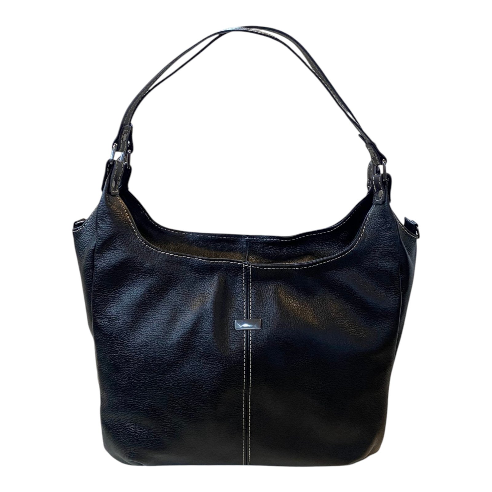 Bolsa Feminina Hobo Couro Legítimo Ombro E Transversal Luxo - Imagem 43