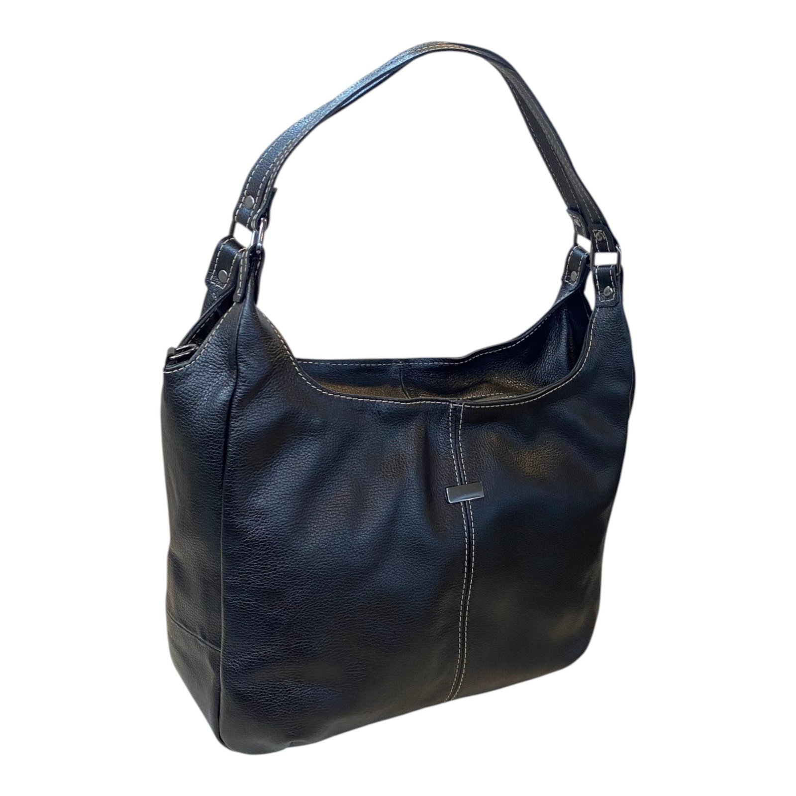 Bolsa Feminina Hobo Couro Legítimo Ombro E Transversal Luxo - Imagem 42
