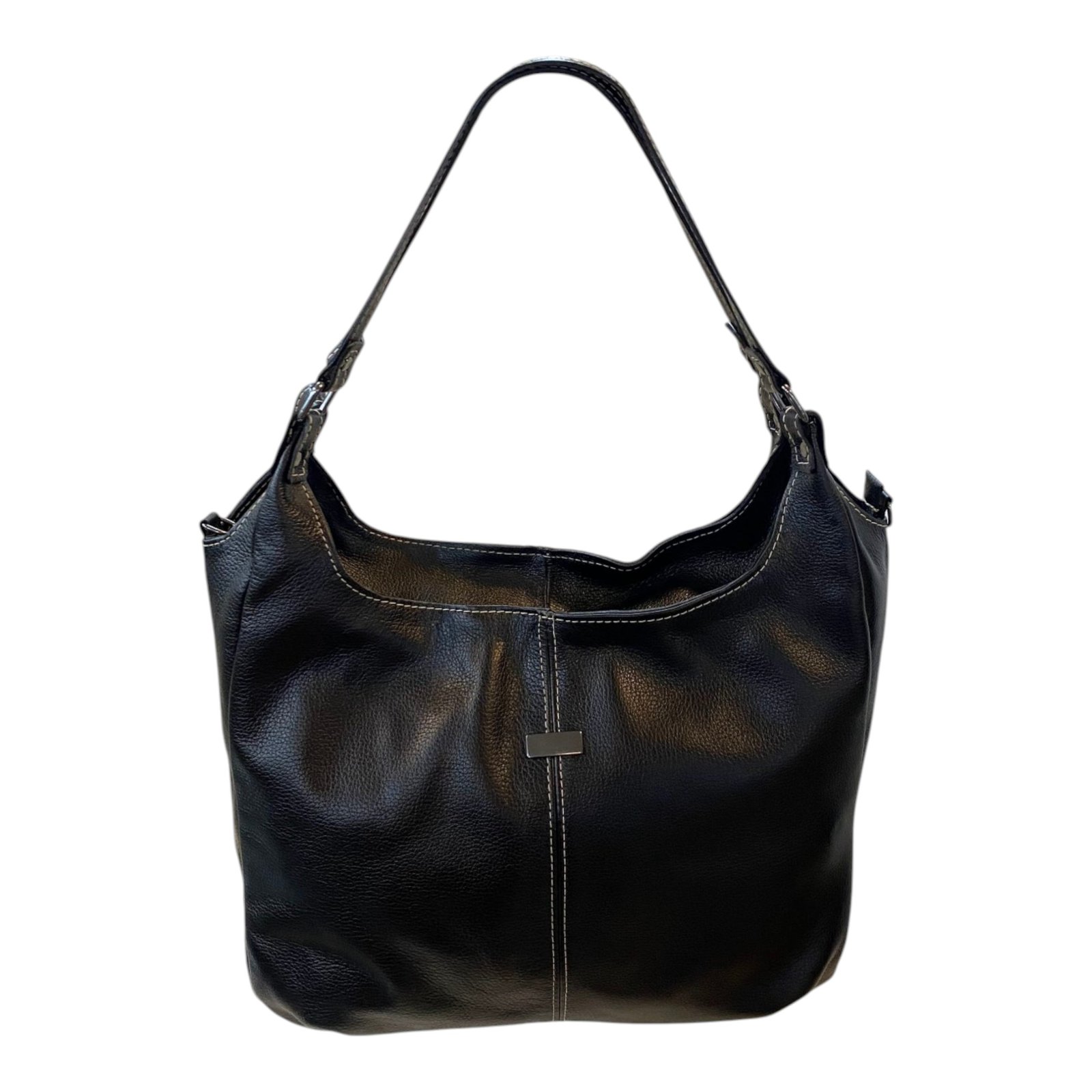 Bolsa Feminina Hobo Couro Legítimo Ombro E Transversal Luxo - Imagem 35