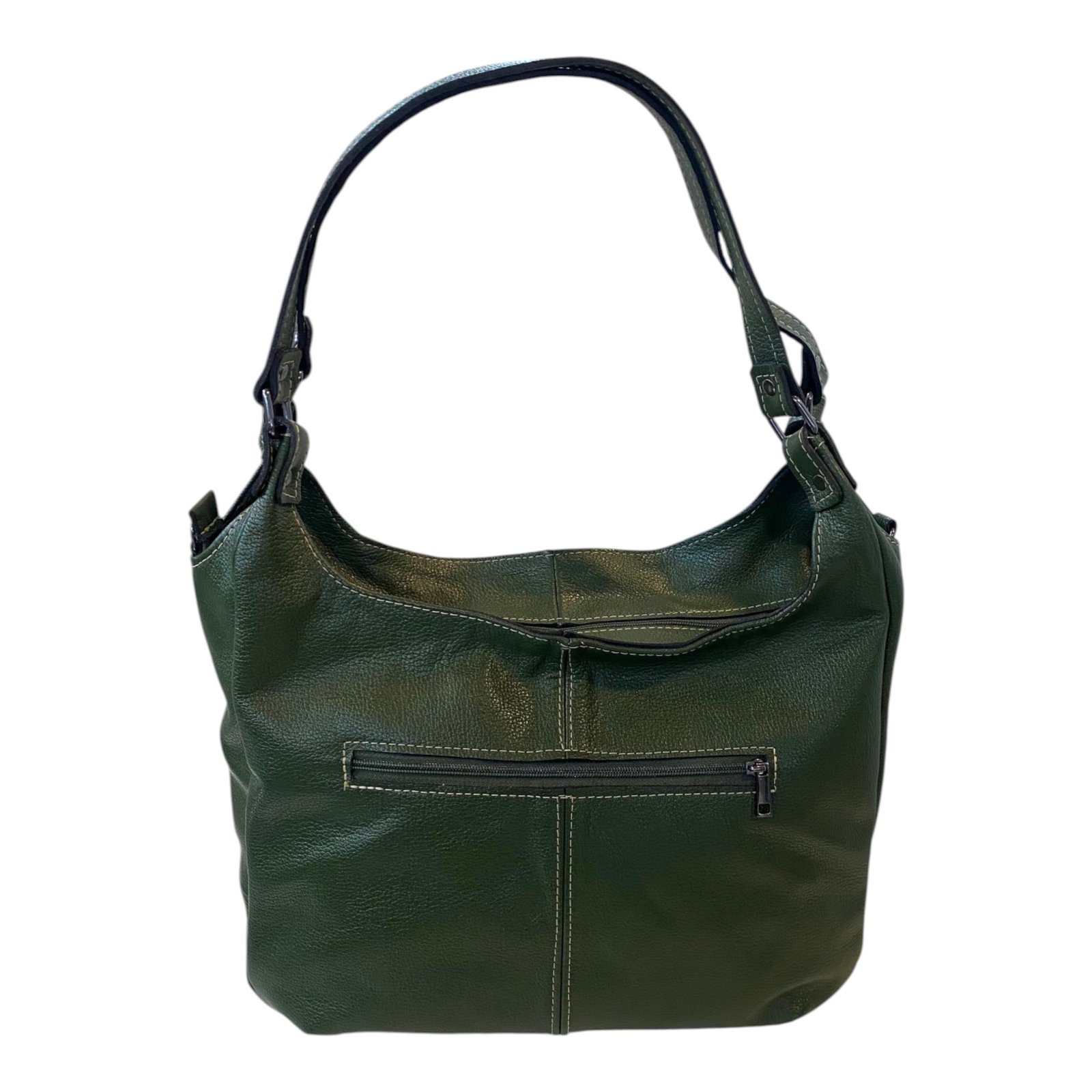 Bolsa Feminina Hobo Couro Legítimo Ombro E Transversal Luxo - Imagem 27