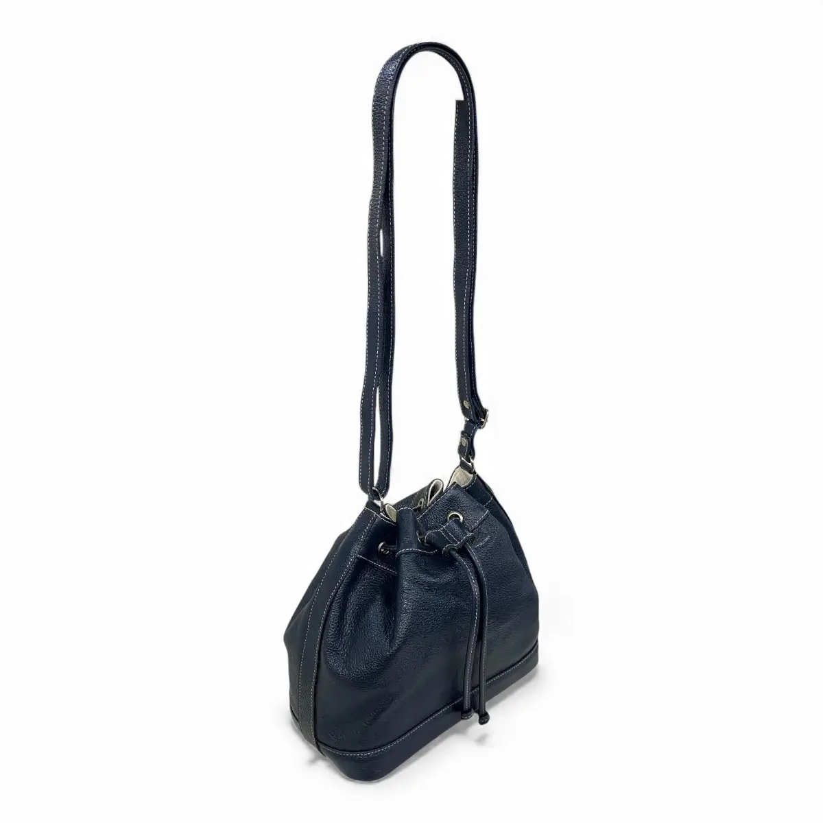 Bolsa Feminina Couro Legitimo Transversal Saco Saquinho Lisa Moda - Imagem 51