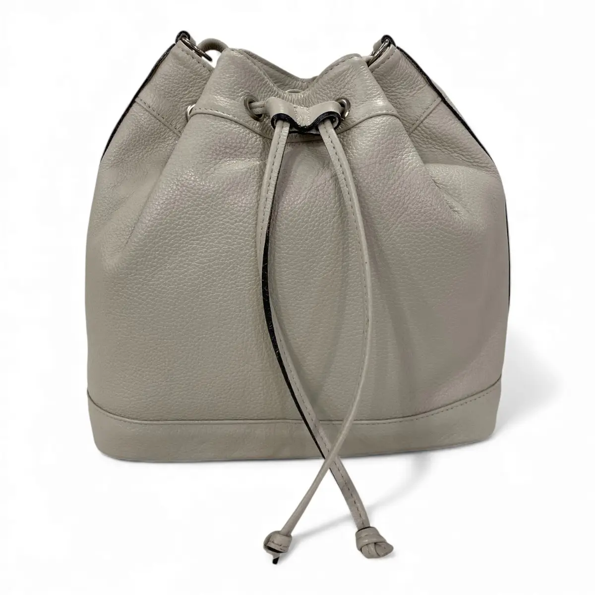 Bolsa Feminina Couro Legitimo Transversal Saco Saquinho Lisa Moda - Imagem 26