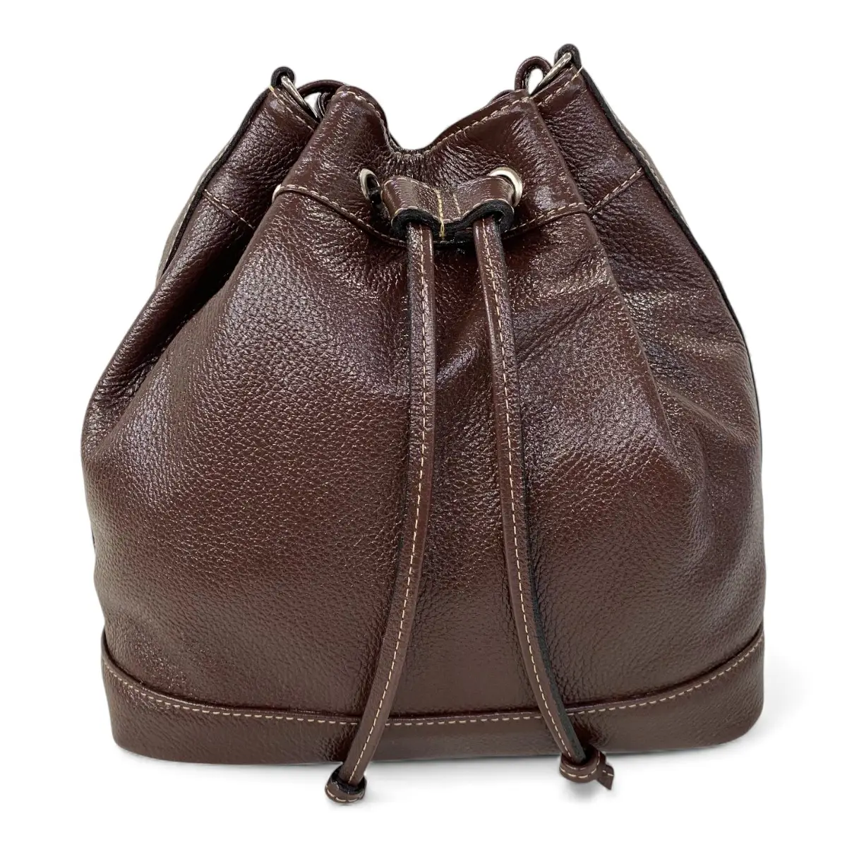 Bolsa Feminina Couro Legitimo Transversal Saco Saquinho Lisa Moda - Imagem 19