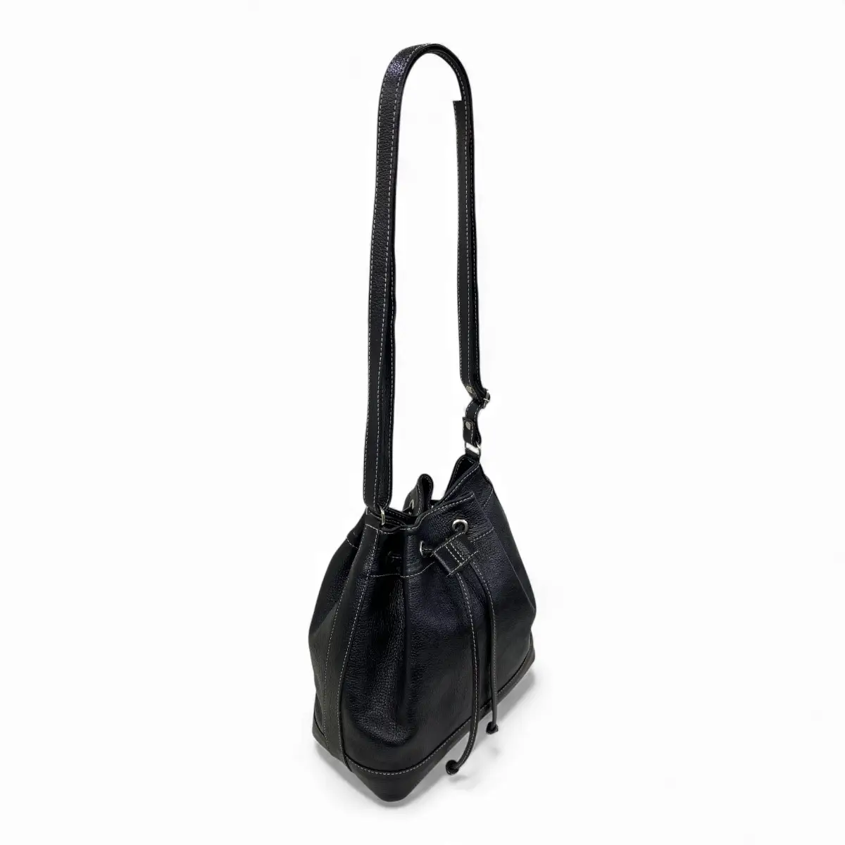 Bolsa Feminina Couro Legitimo Transversal Saco Saquinho Lisa Moda - Imagem 15