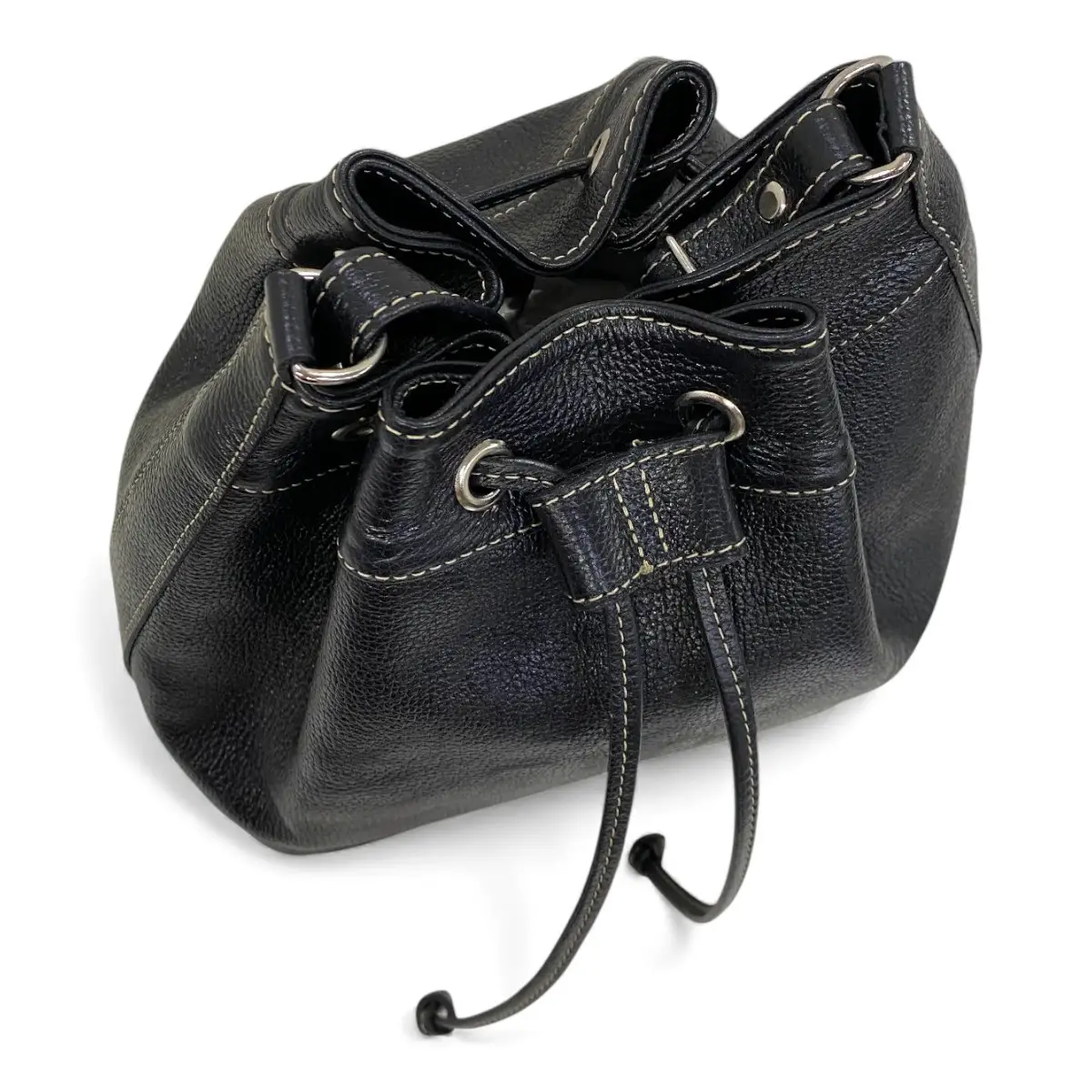 Bolsa Feminina Couro Legitimo Transversal Saco Saquinho Lisa Moda - Imagem 9