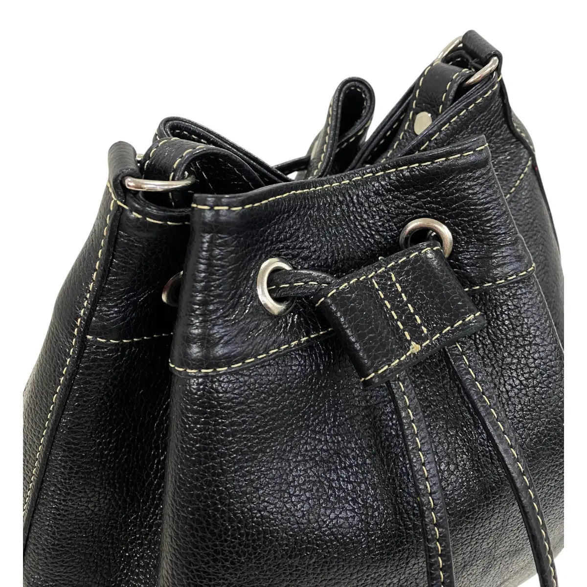Bolsa Feminina Couro Legitimo Transversal Saco Saquinho Lisa Moda - Imagem 8