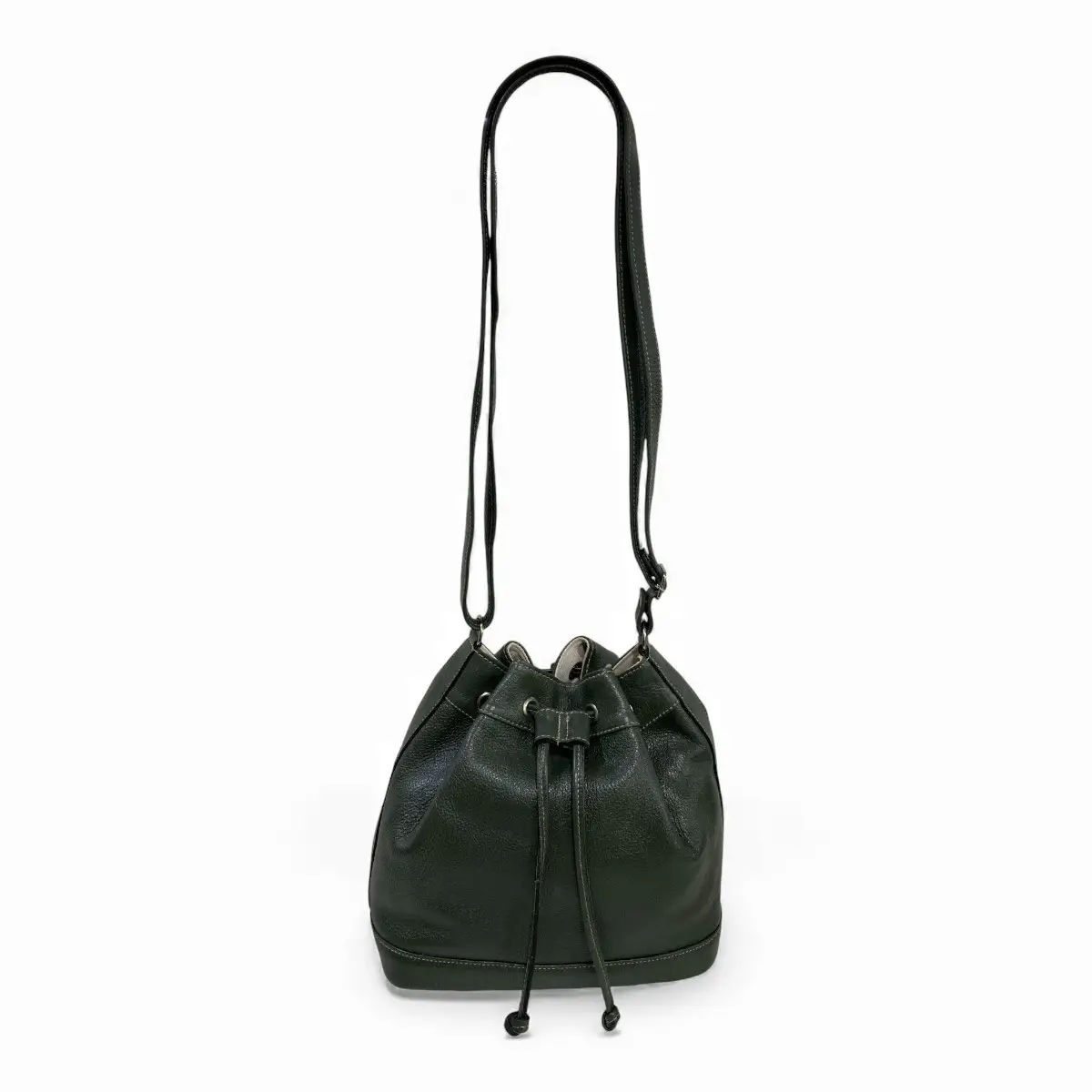 Bolsa Feminina Couro Legitimo Transversal Saco Saquinho Lisa Moda - Imagem 45