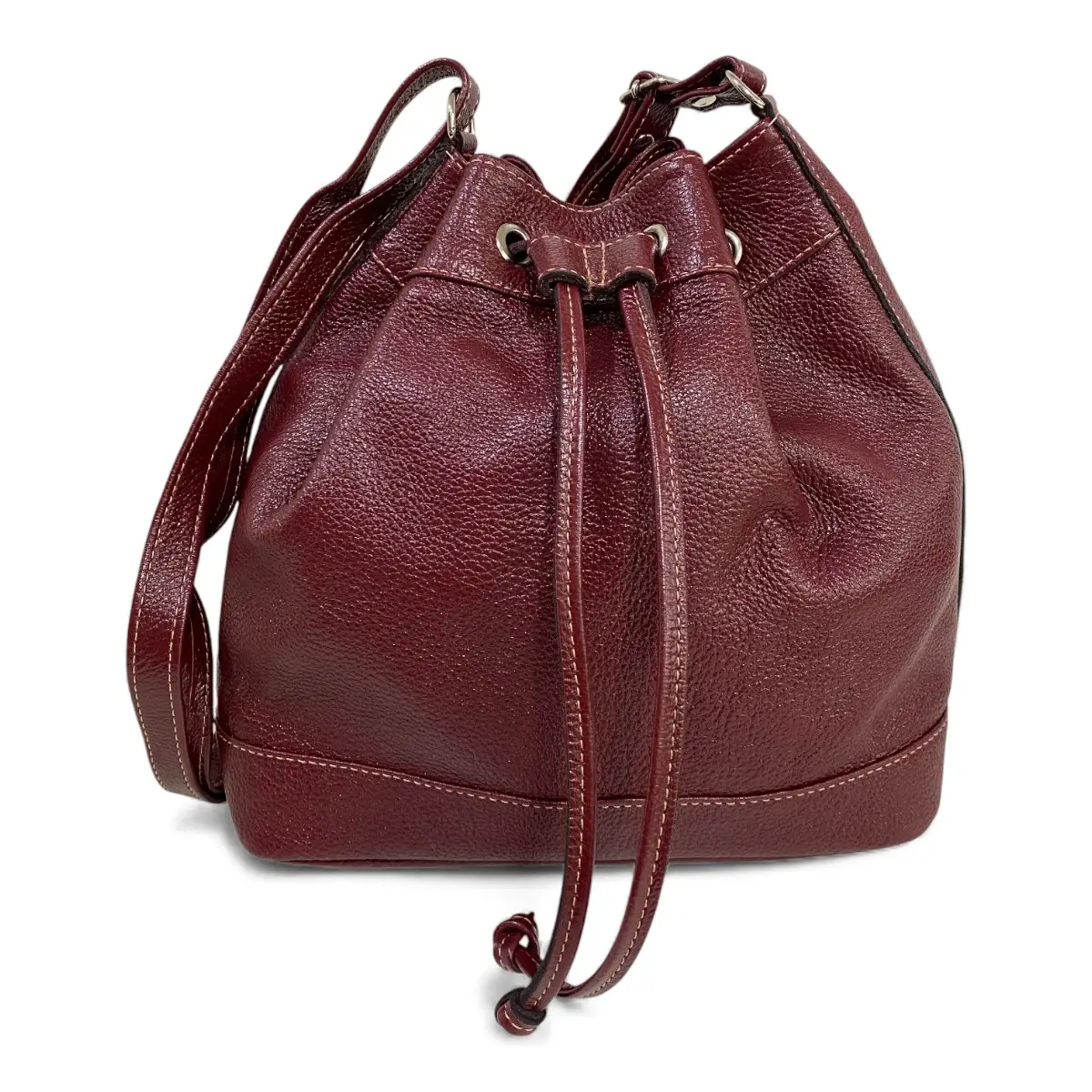 Bolsa Feminina Couro Legitimo Transversal Saco Saquinho Lisa Moda - Imagem 43